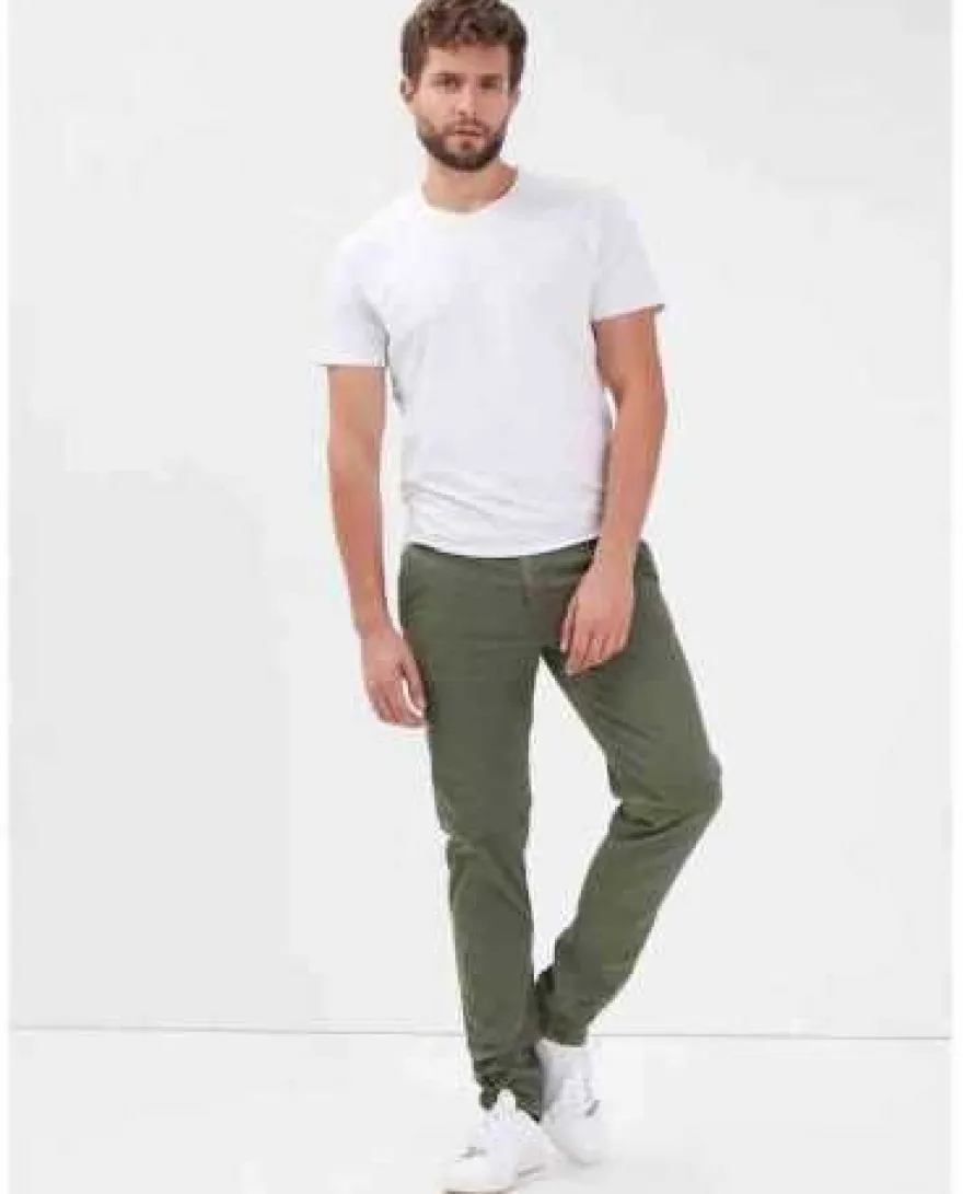 Daytona 73 Chino Khaki Herren Chinohose Regular Fit Baumwolle Stretch