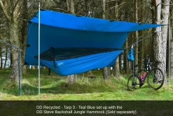 DD Hammocks DD Recycled - Tarp 3 Teal Zubehör