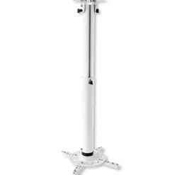 Deckenhalterung Techly Weiß Aluminium und Stahl
