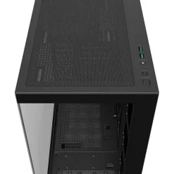 DeepCool CG580, Tower-GehÃ #164; se (schwarz, Tempered Glass x 2)