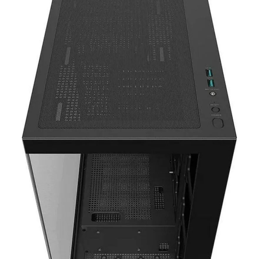 DeepCool CG580, Tower-Gehà #164; se (schwarz, Tempered Glass x 2)