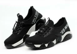 DE Herren Damen Sicherheitsschuhe SRC Arbeitsschuhe Stahlkappe Schutz Gr 35-46