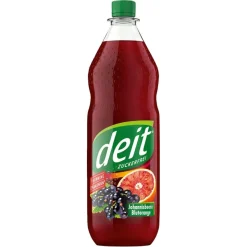 Deit Johannisbeere Blutorange PET Flasche - Mehrweg - ohne Kasten 6x 1,00 L.