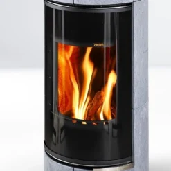 Delia Plus Serpentino Stein Speicher-Kaminofen 7kW