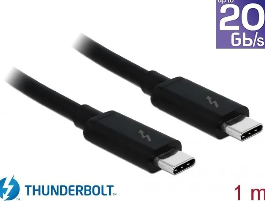 Delock Kabel Thunderbolt? 3 USB-C? Stecker > USB-C? 1,0m