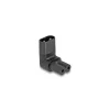 DELOCK Netzadapter IEC 60320 - C8 auf C7, Stecker / Buchse