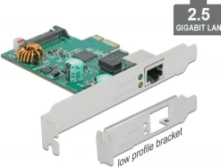 Delock PCI Express x1 Karte 1 x RJ45 2,5 Gigabit LAN PoE+ RTL8125