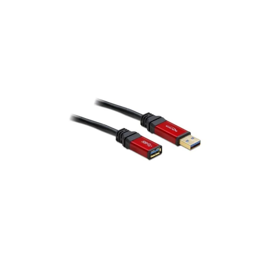 DELOCK USB3.0 Verl. A -> A St/Bu 3.00m Premium