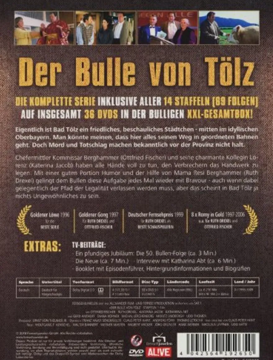 Der Bulle von Tölz (Komplettbox) - Fernsehjuwelen GmbH - (DVD
