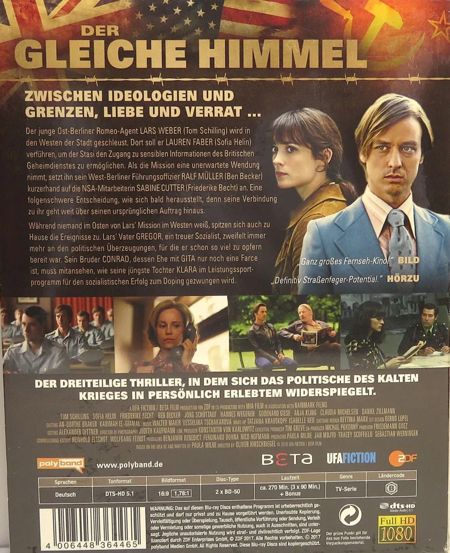 Der gleiche Himmel - Ben Becker - Blu-ray - OVP