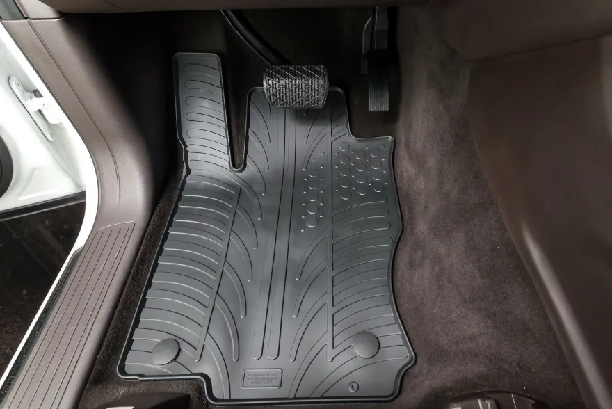 Design Gummi Fußmatten passend für VW T6.1 Transporter, Multivan, California 10.2019>