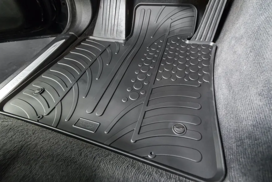 Design Gummi Fußmatten passend für VW T6.1 Transporter, Multivan, California 10.2019>