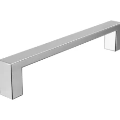 Design Stangengriff Edelstahl eckig matt gebürstet 12x6mm – Modell Orlando