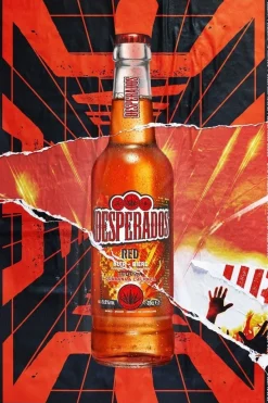 Desperados Red Tequila Guarana Cachaça Sondergröße 20 x 0,4 L