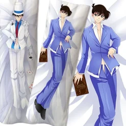Detective Conan Long Throw Kissenbezug Doppelseitig Puppe Kissen Cover Bettwäsche