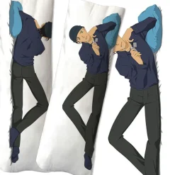 Detective Conan Long Throw Kissenbezug Doppelseitig Puppe Kissen Cover Bettwäsche