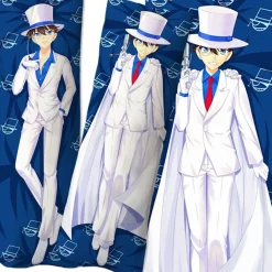 Detective Conan Long Throw Kissenbezug Doppelseitig Puppe Kissen Cover Bettwäsche