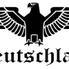 Deutscher Reichsadler Auto Aufkleber Adler für Ihre Heckscheibe