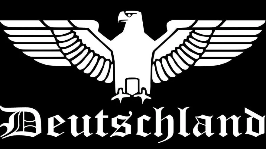 Deutscher Reichsadler Auto Aufkleber Adler für Ihre Heckscheibe