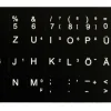 Deutsche Tastaturaufkleber Dell Laptop Tastatur Aufkleber Stickers bk. 69 Tasten