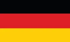 Deutschland Flagge Aufkleber Sticker Fahne selbstklebend 5-60cm breit ES-FL-DEU