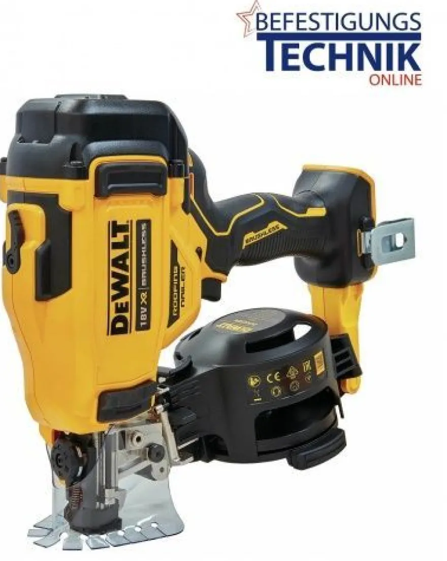 DeWalt Akku Dachpappennagler DCN45RNNT-XJ 18V Basic T-Stak-Box für Dachpappnägel