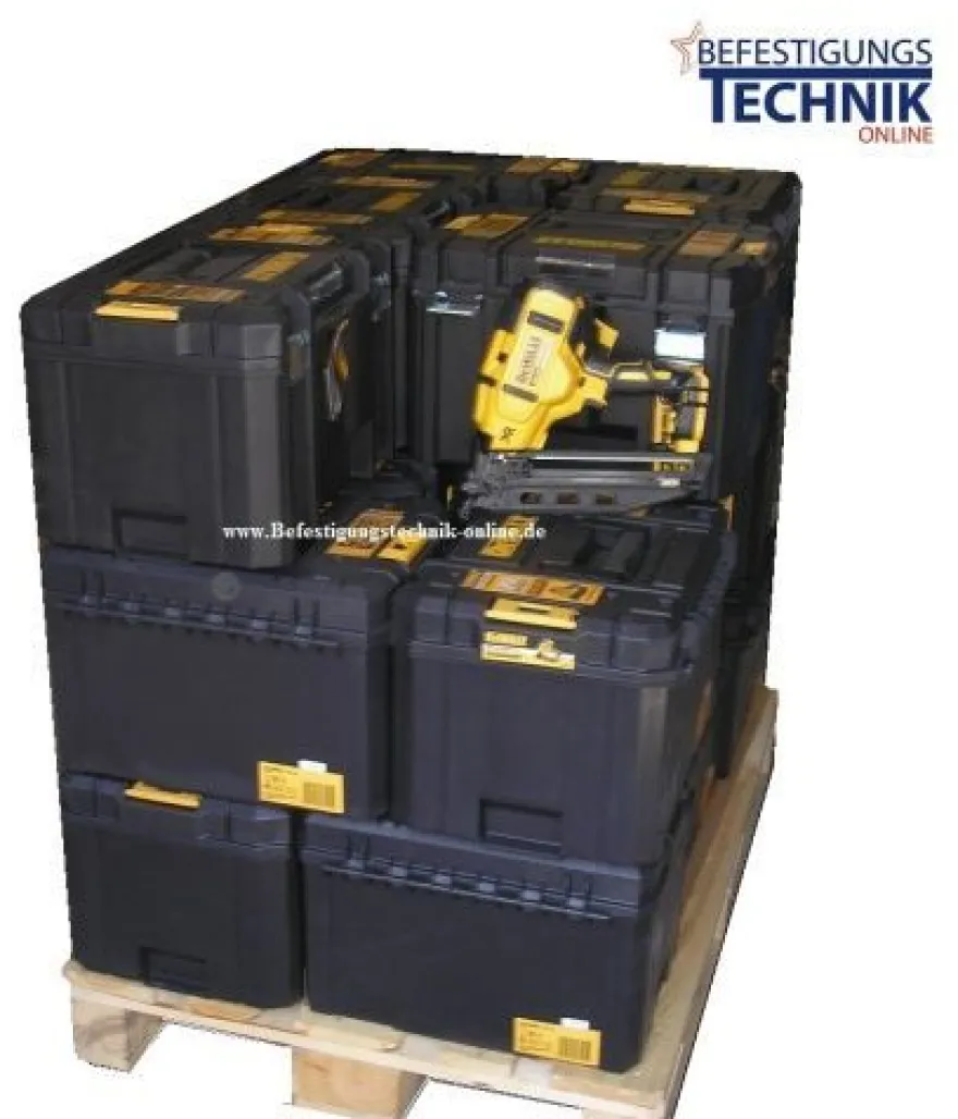 DeWALT Akku Nagler Stiftnagler Stauchkopfnagler DCN660P2 18V 2x5,0 Ah 32-64mm 20° BR