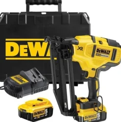 DeWALT Akku Nagler Stiftnagler Stauchkopfnagler DCN660P2 18V 2x5,0 Ah 32-64mm 20° BR