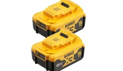 Dewalt DCB184P2-XJ 18V 5Ah Battery Set # DCB184P2-XJ