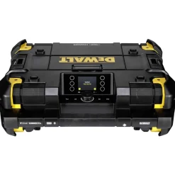 DeWALT TSTAK DWST1-81078-QW - Akku-/Netz-Baustellenradio mit Bluetooth, spritzwasserg