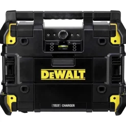 DeWALT TSTAK DWST1-81078-QW - Akku-/Netz-Baustellenradio mit Bluetooth, spritzwasserg