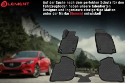 3D Gummimatten Fussmatten fur NISSAN Titan XD Crew Cab 2016-2018 pick-up, 4 tlg