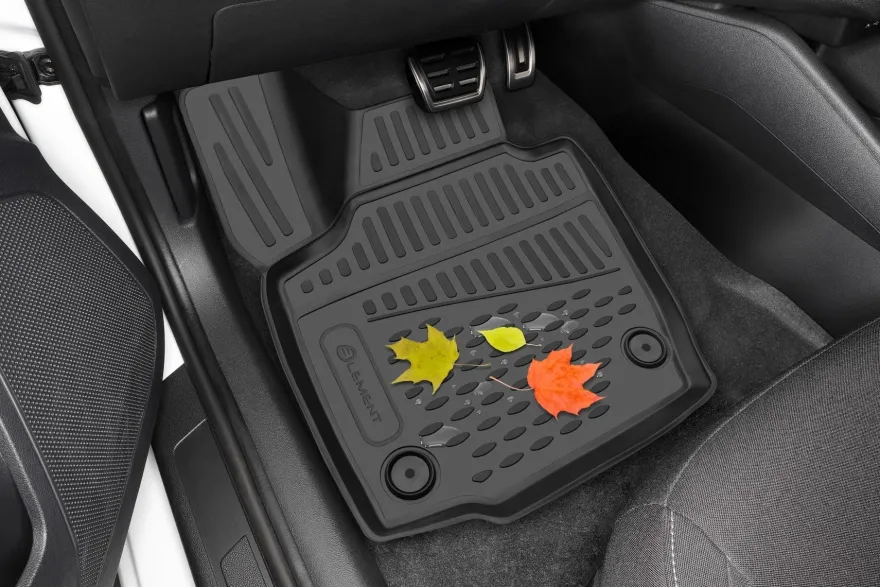 3D Gummimatten Fussmatten fur NISSAN Titan XD Crew Cab 2016-2018 pick-up, 4 tlg