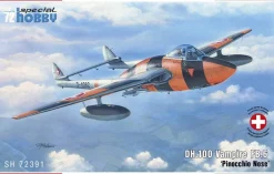 DH.100 Vampire FB.6 ´Pinoccio Nose´ Special Hobby 72391 1:72 Schweiz Luftwaffe