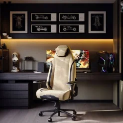 Diablo X. Eye Prime Gaming Stuhl mit Kühlfunktion BürostuhlGröße Normal, Broken Gold