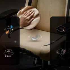 Diablo X. Eye Prime Gaming Stuhl mit Kühlfunktion BürostuhlGröße Normal, Broken Gold