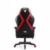 Diablo X-Horn Gaming Stuhl Bürostuhl Schreibtischstuhl Schwarz-Rot, Größe Small
