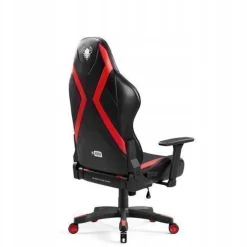 Diablo X-Horn Gaming Stuhl Bürostuhl Schreibtischstuhl Schwarz-Rot, Größe Small