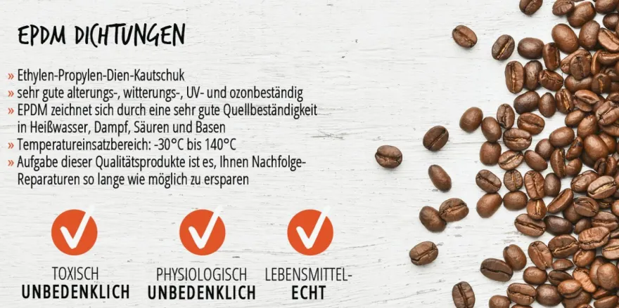 Dichtung Dichtungssatz passend für La Pavoni Europiccola Professional 26-teilig