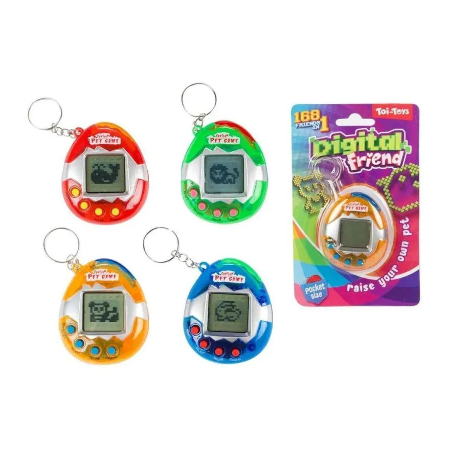 Digitales Haustier Lernspielzeug Retro Toi-Toys You Care mit Ton für Kinder