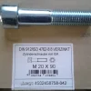 DIN 912 Zylinderschrauben mit Innensechskant, M 20 x 90 8.8 VZ 1 Stk