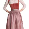 Dirndl Alisha 60cm Länge rost