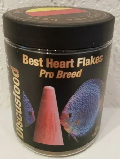 Discusfood Best Heart Flakes Pro Breed 65g Diskus Flockenfutter Diskusfische