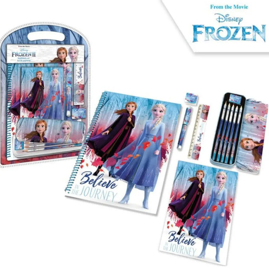 Disney Frozen 2 / Die Eiskönigin 2 - Schreibwaren-Set 12tlg