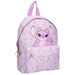 Disney Lilo & Stitch Kinder Rucksack Let Love Bloom mit 2 Fächern und gepolsterten