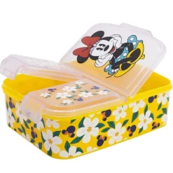 Disney Minnie Mouse Kinder Brotdose – Lunchbox mit 3 Fächern & tollem Design
