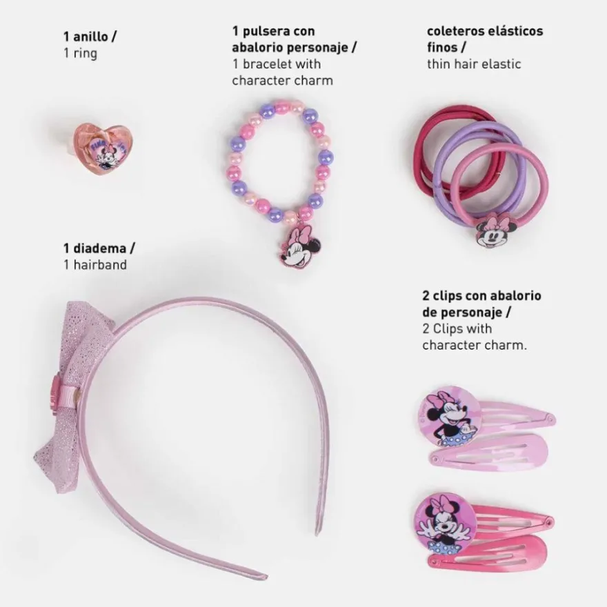 Disney Minnie On-the-Go Haarschmuckset