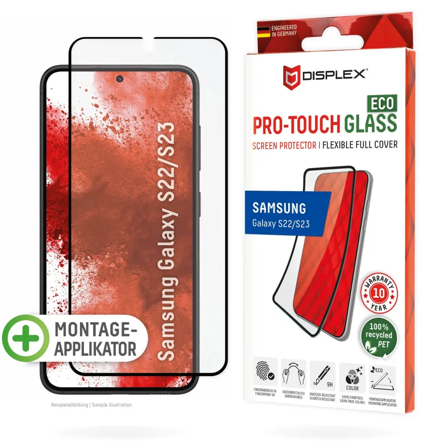Displex ProTouch Panzerfolie Eco Samsung S22/S23