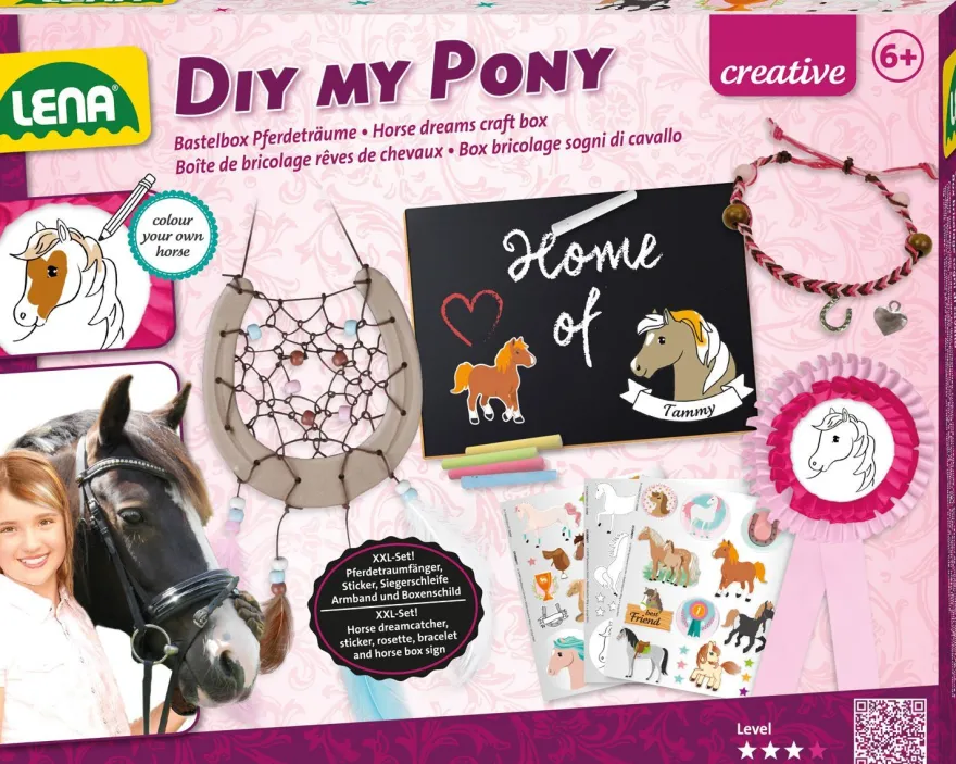 DIY My Pony, Faltschachtel DIY-Kiste für Pferdebox