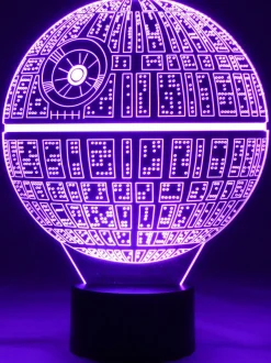 3D LED-Lampe Planet Weltraum Tischlampe Wohnlicht Tischleuchte Kinderzimmerlampe